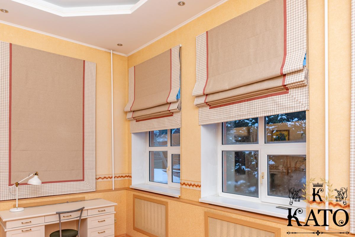 римские шторы 