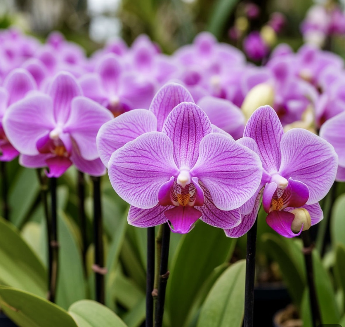 Орхидеи: философия хрупкости и вечности. Их лепестки напоминают о мимолетности красоты и вечной природной гармонии