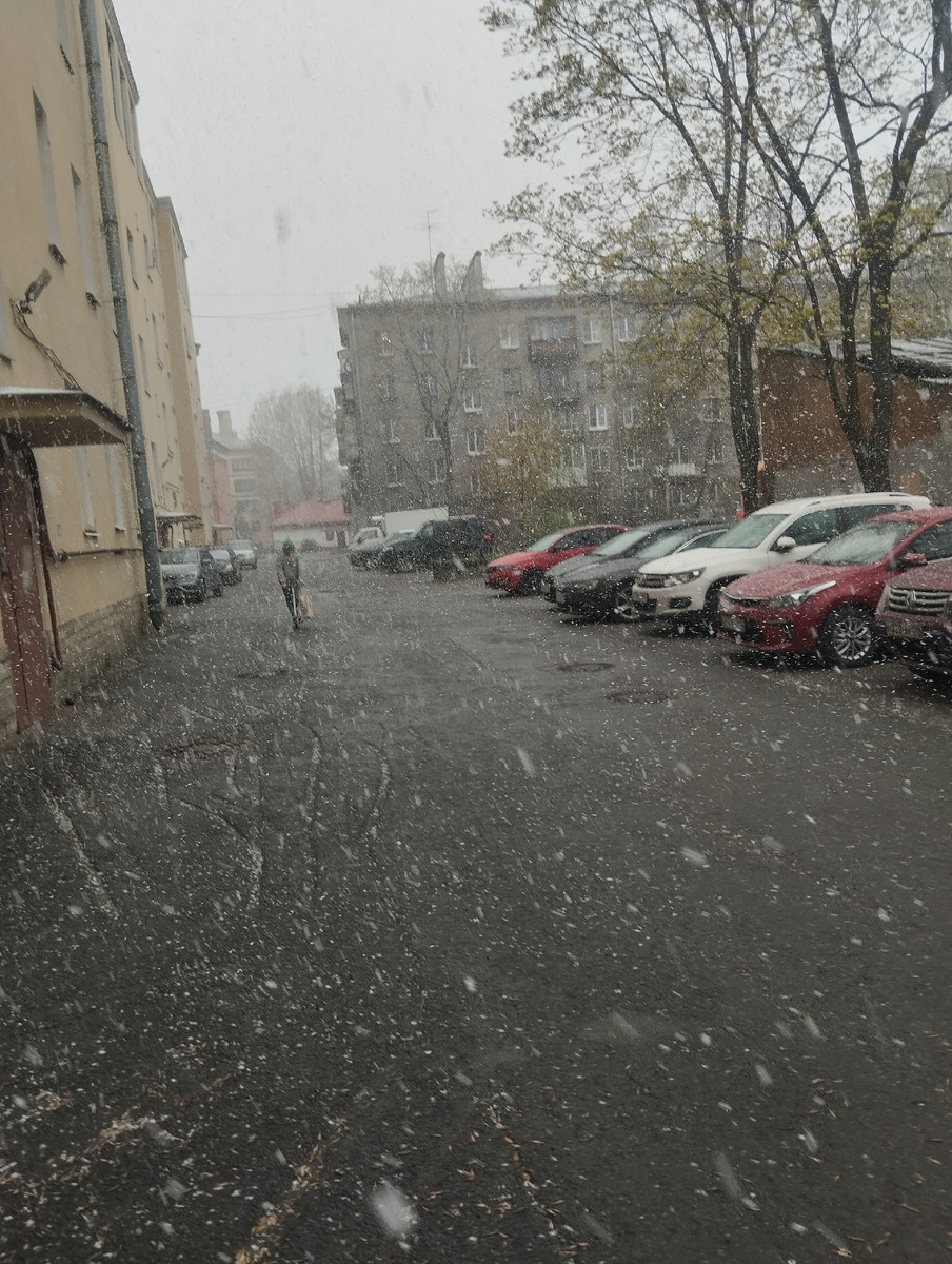 Двор на улице Метростровцев