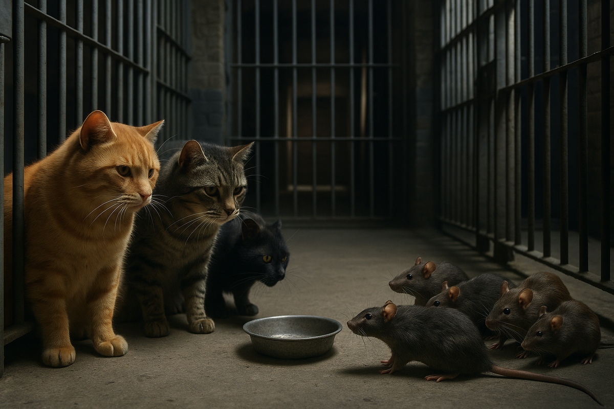 Коты против крыс 