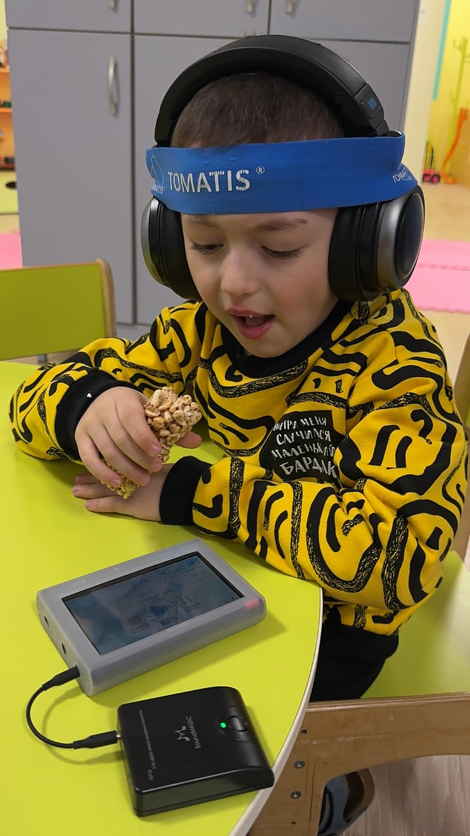 Аудиовокальная тренировка головного мозга Томатис