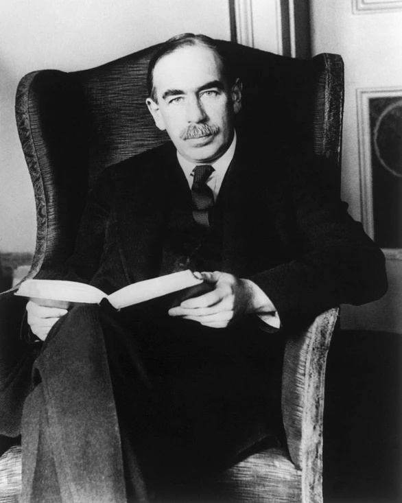 Знаменитый экономист Джон Мейнард Кейнс.