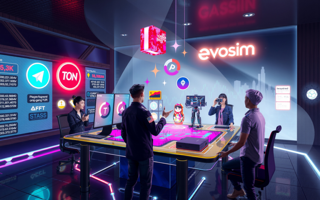    EvoSim-Топ-20-Telegram-NFT-эксперты-крипто-блокчейн-P2E-2025-Web3-TON-стратегии EVOSIM