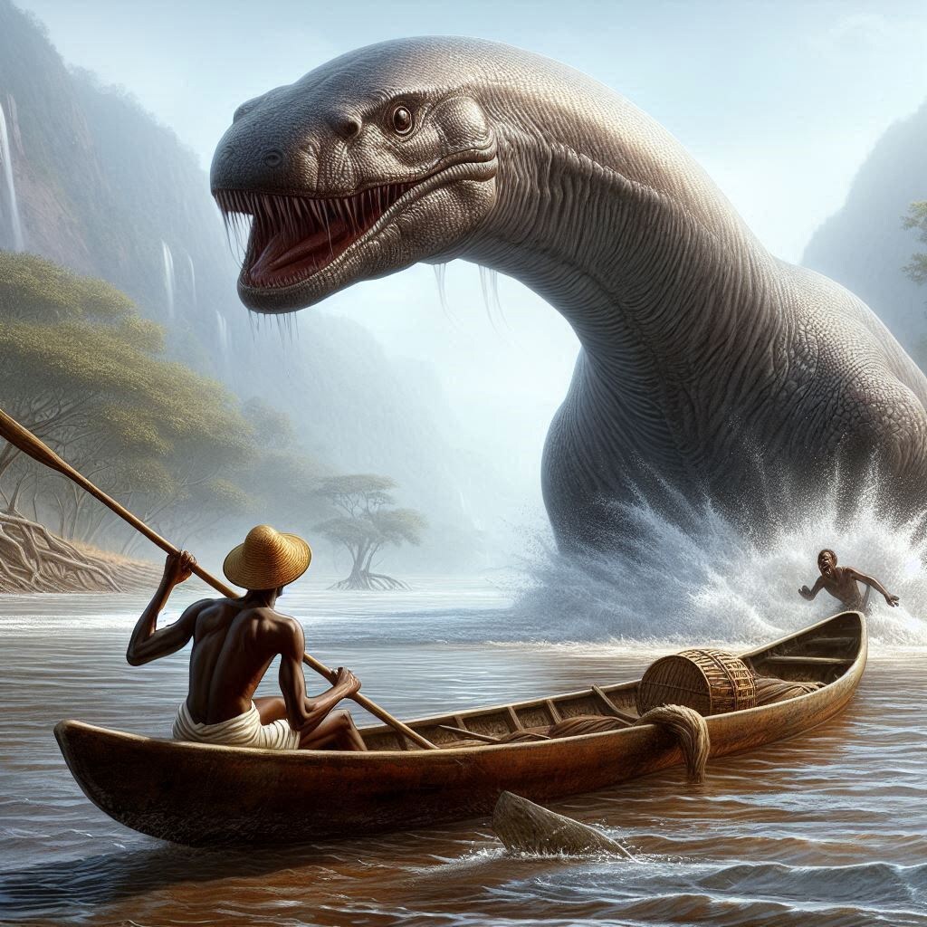 «Тот, кто останавливает течение» — не просто метафора.
 Это: предупреждение рыбакам: «Не заплывай дальше — проснётся»