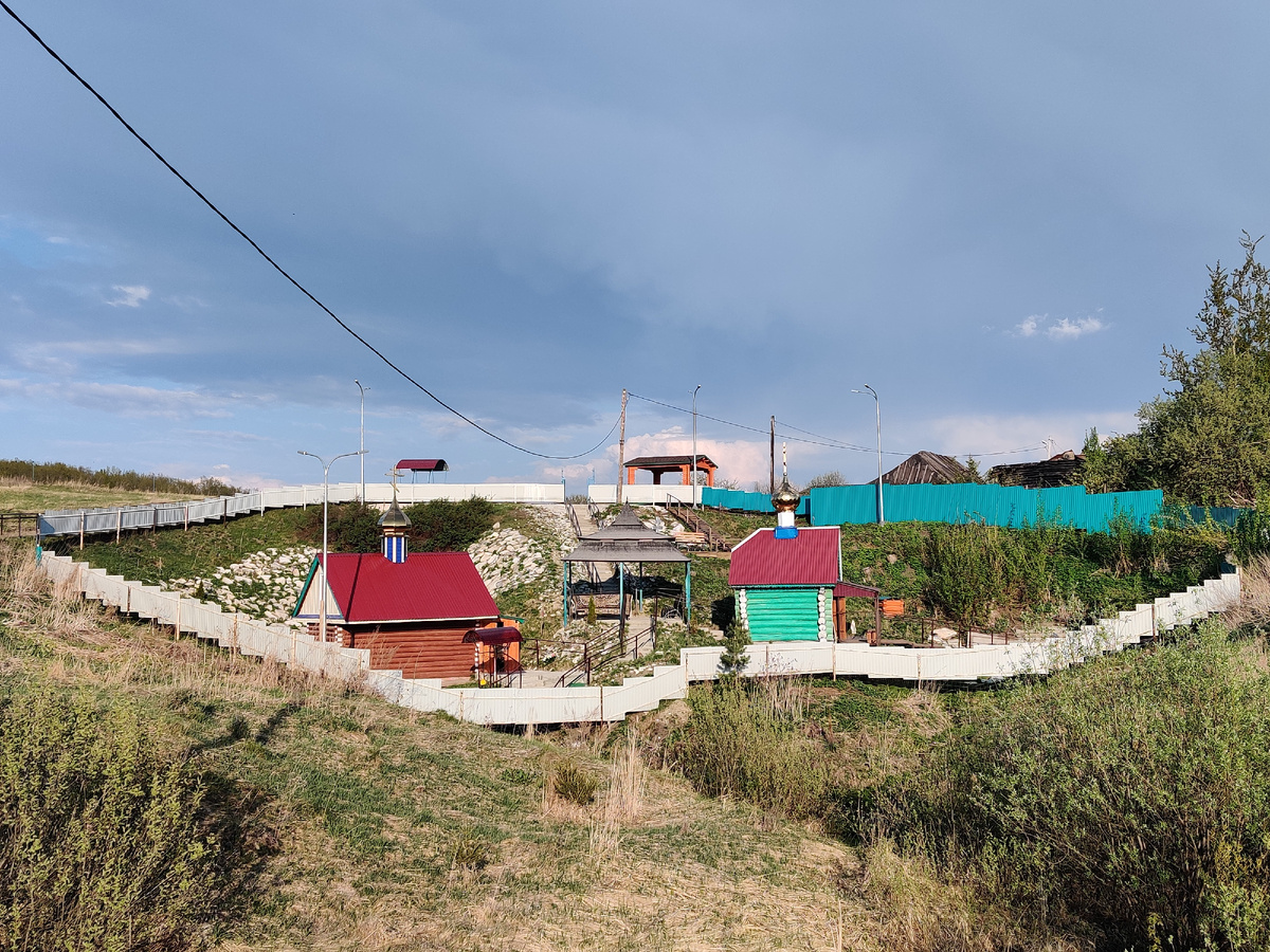 Часовни села Малая Акса, где начинается Мердабарка.