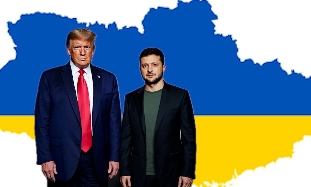    Судя по заявлению Трампа, он и Зеленский снова вместе. (Иллюстрация: коллаж "Блокнота").