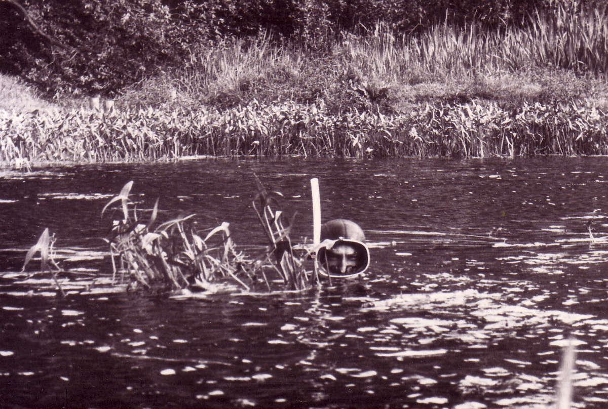 На подводной охоте. Фото автора.