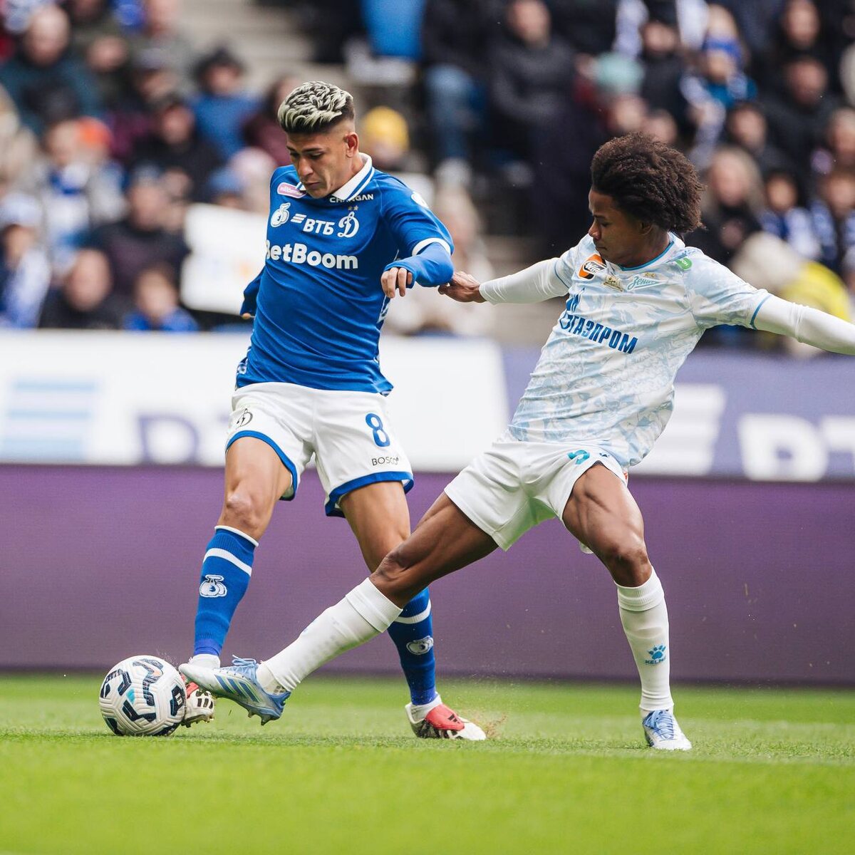 "Зенит" уехал из Москвы без победы. Фото тг-канал "Динамо"