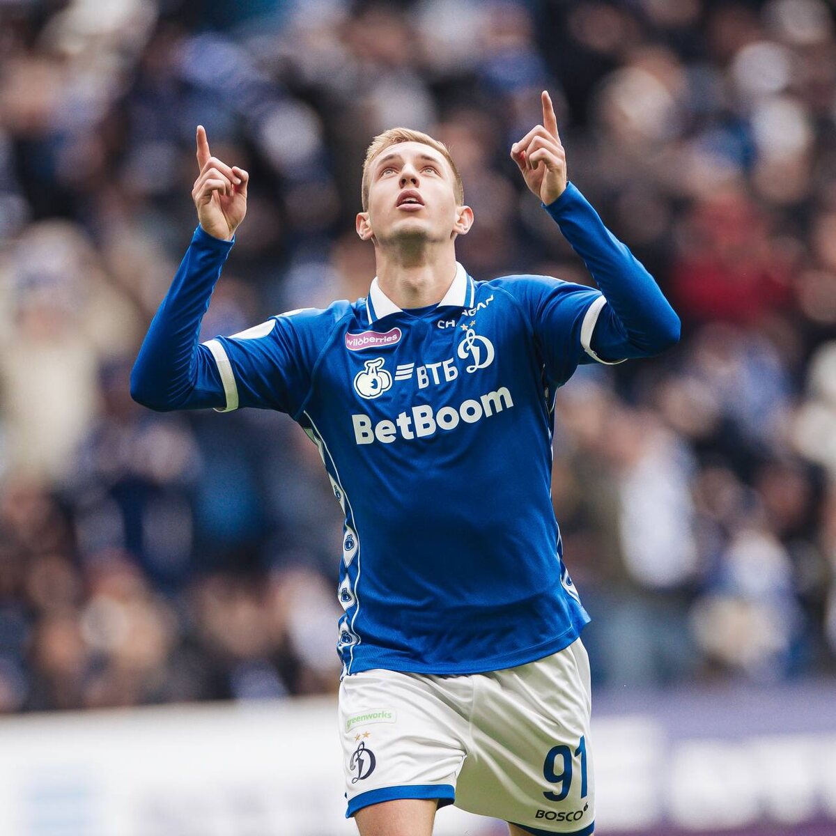 Гладышев забил! Но всего один... Фото тг-канал "Динамо"