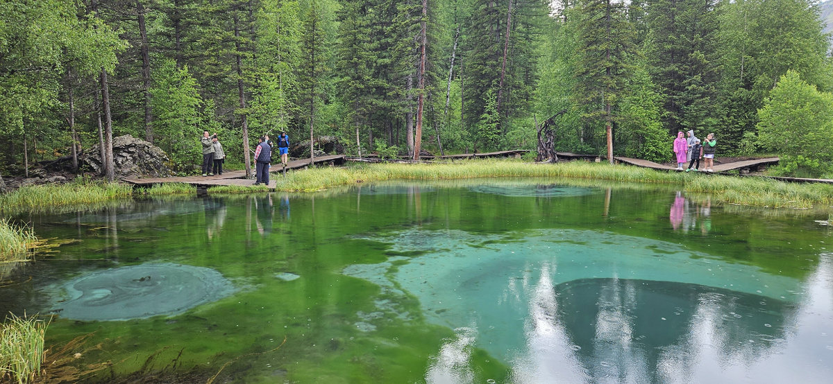 Алтай, Гейзерное озеро