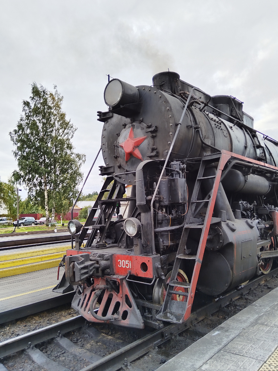 Ретро-поезд "Рускеальский экспресс"