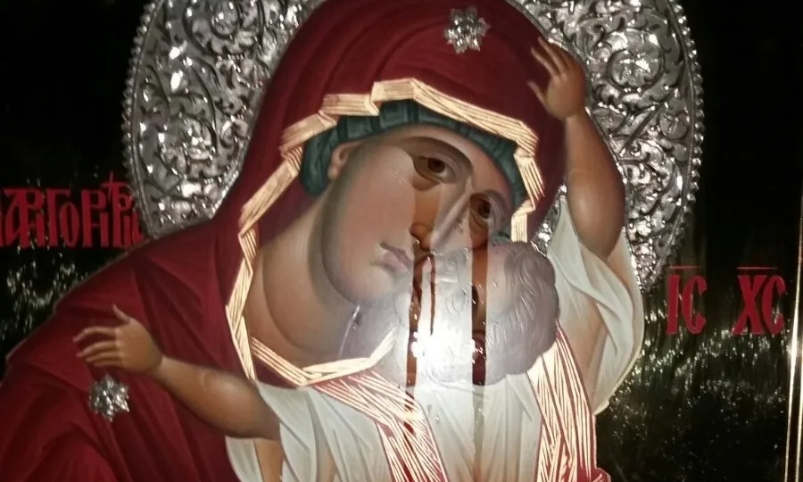 Плач Богомладенца: "Знай,что Сей Младенец воздаст тебе щедрым воздаянием за то,что ты охранил Его"