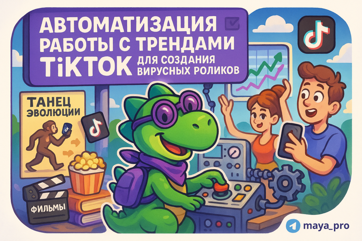    Автоматизация TikTok: Как Make.com поможет вам создать вирусный контент за считанные часы! Артур Хорошев