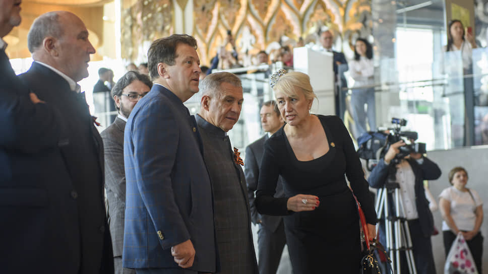 Вручение государственных премий имени Габдуллы Тукая 2025 год новое здание театра им. Камала.📷Фото: Артемий Шуматов / Коммерсантъ