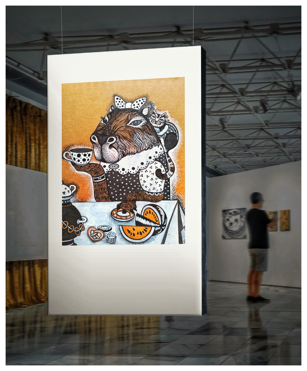 Авторский принт Богдановой-Рудковской С.В.