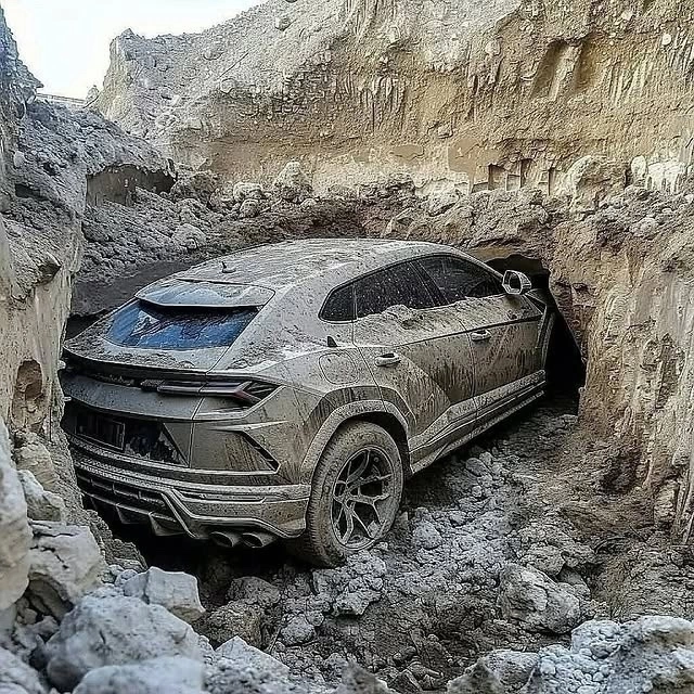 В дубае на обочине дороги нашли