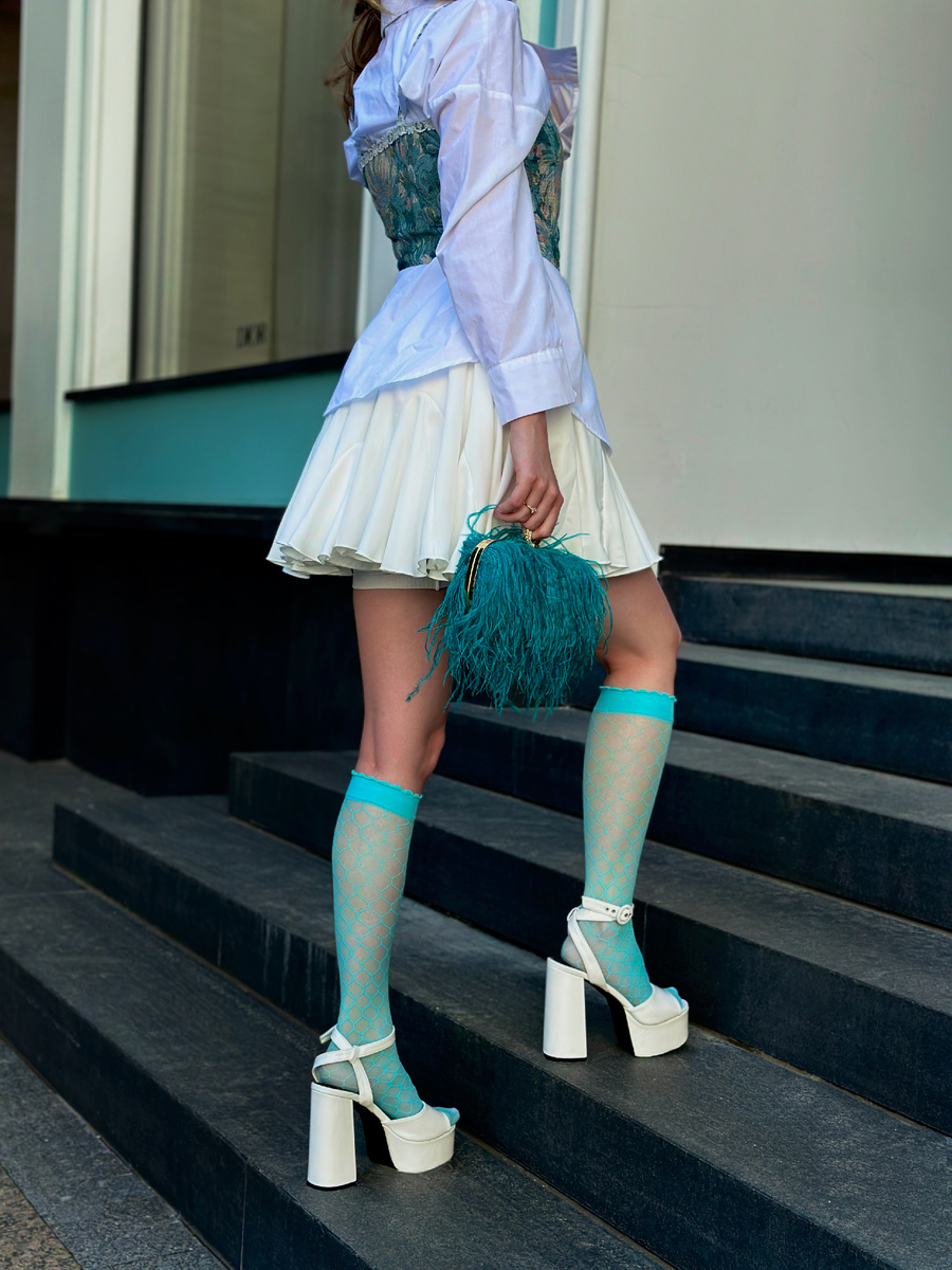 Гольфы MADEMOISELLE Honeycomb. https://mirchulok.ru