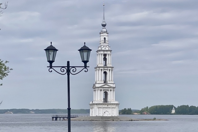    Вид на Волгу в Калязине. Фото: АиФ в Твери/ Галина Петрова