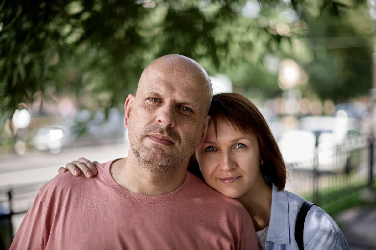 Ирина с супругом