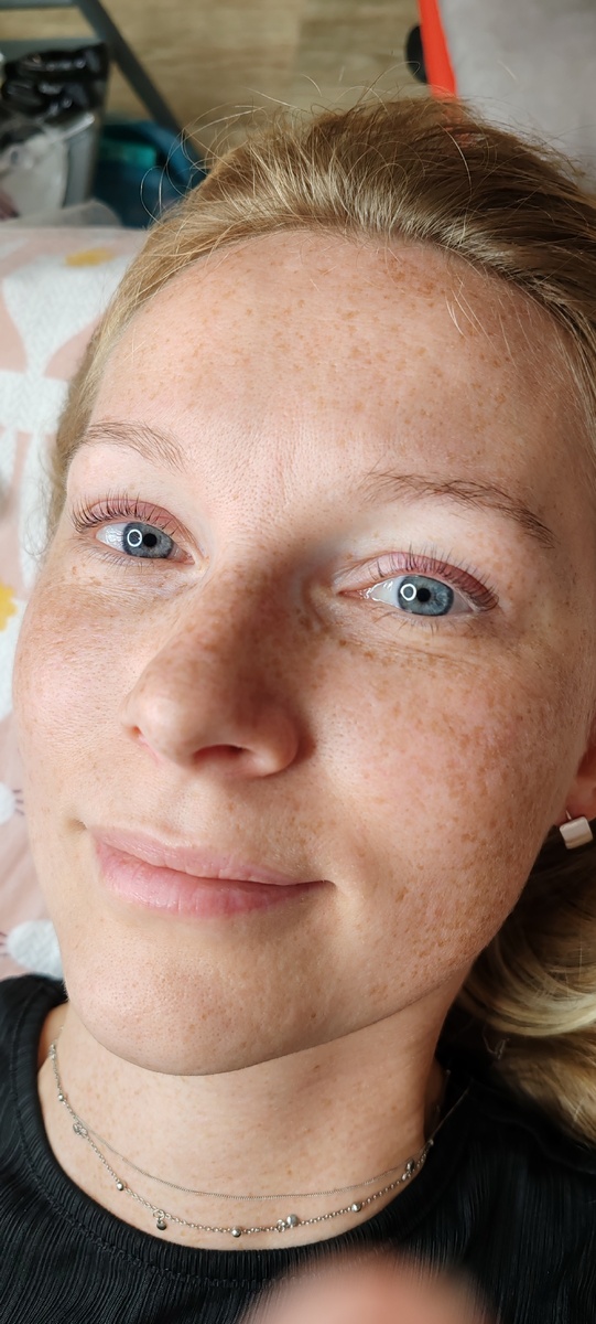 После ламинирования