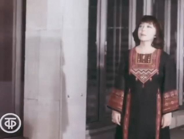 Фрагмент концерта "Поёт Ирина Бржевская", Центральное телевидение СССР, 1981 год