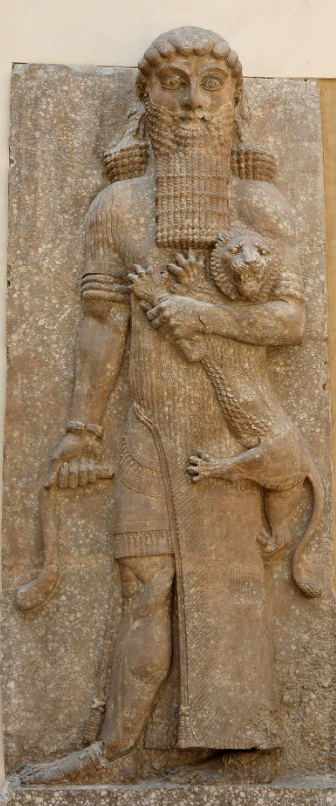 Царь Урука, предположительно Гильгамеш, Лувр (интернет)