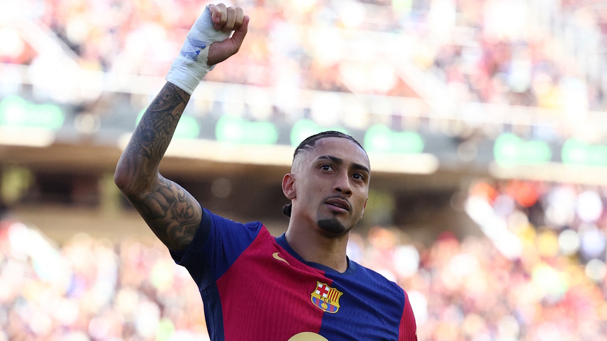    Бразилец Рафинья - лидер "Барселоны". Фото: REUTERS