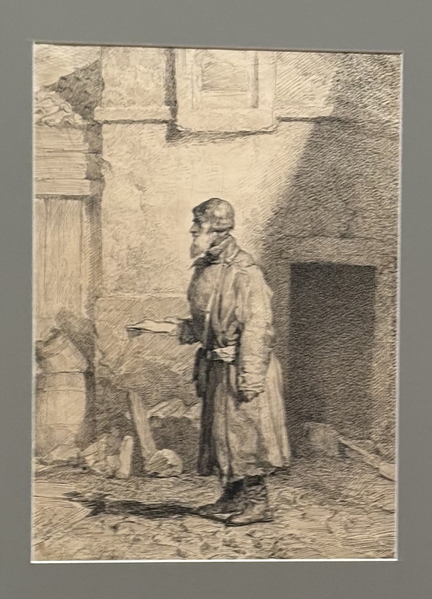 «Сборщик на храм», 1869, Государственный Русский музей