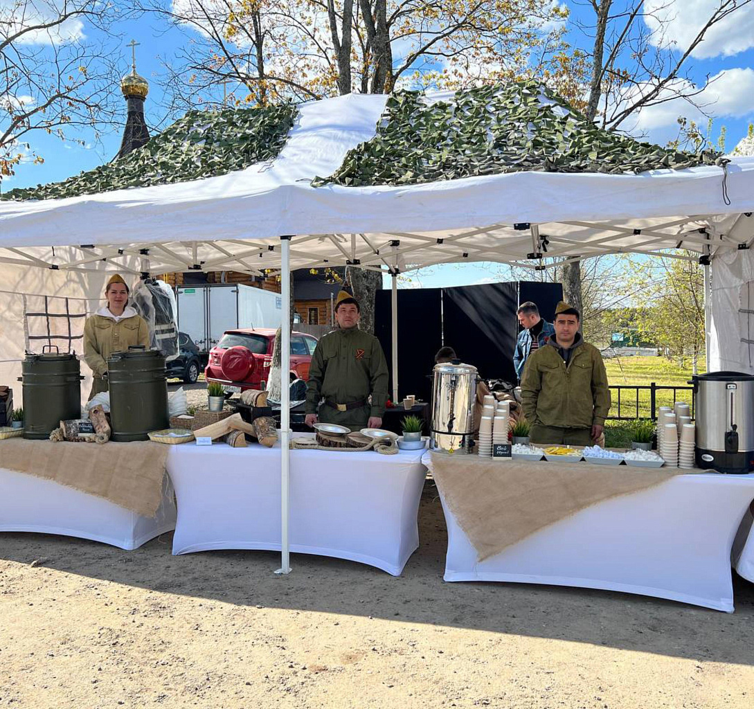 Полевая кухня на мероприятие к 9 мая - m-catering.ru