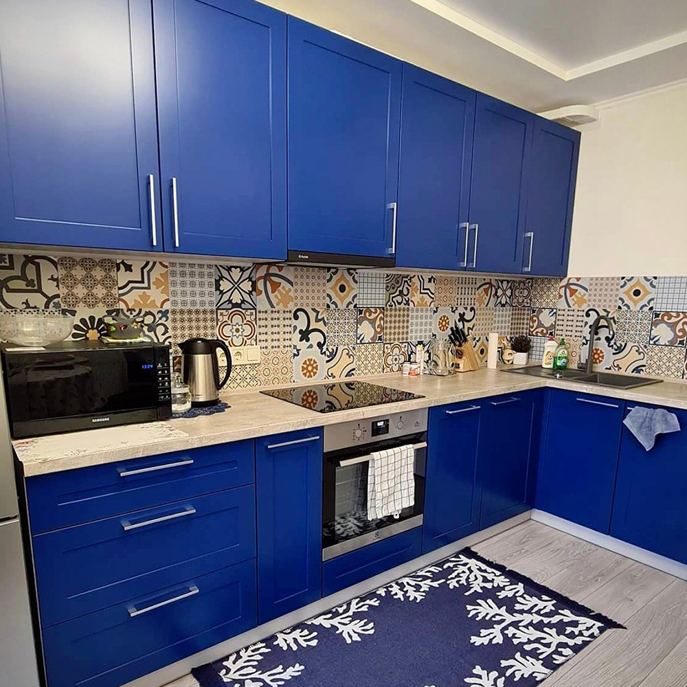 Синий +дерево