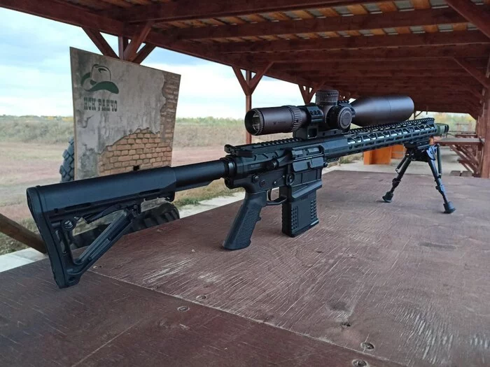 Снайперская винтовка LAR-10 «Счётчик» производства российской компании Lobaev Arms