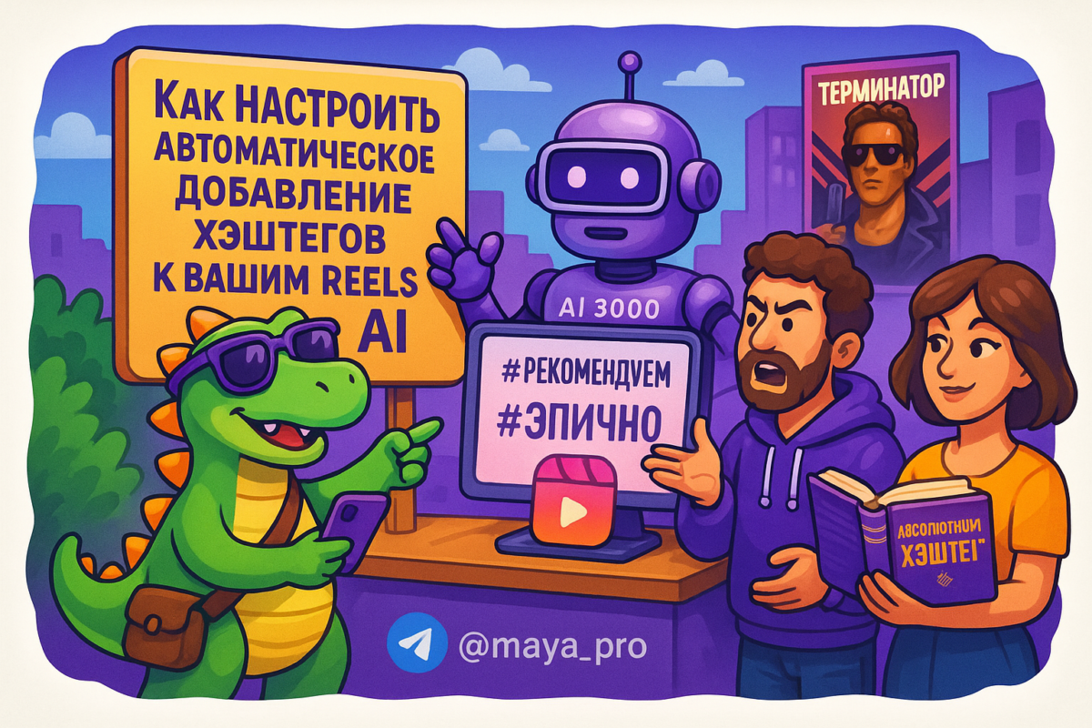    Автоматизация хэштегов для Reels: как сделать это с помощью AI и Make.com чтобы взорвать ваш Instagram контент Артур Хорошев