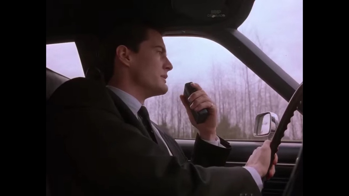 Дайана, сейчас 11,30 утра 24 февраля, въезжаю в городок Твин Пикс. Это в двенадцати милях к западу от границы штата.