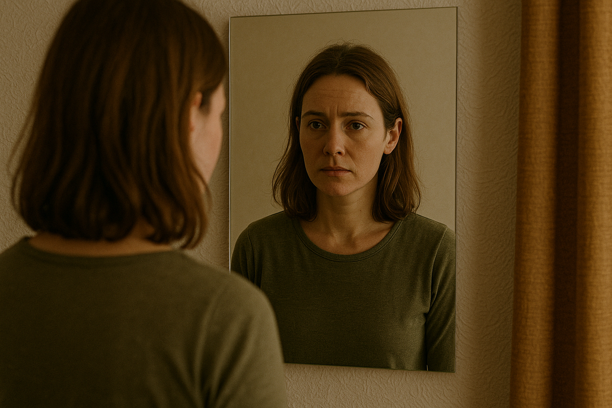 Когда заглядываешь в зеркало в поисках новой жизни, но находишь там лишь самого себя