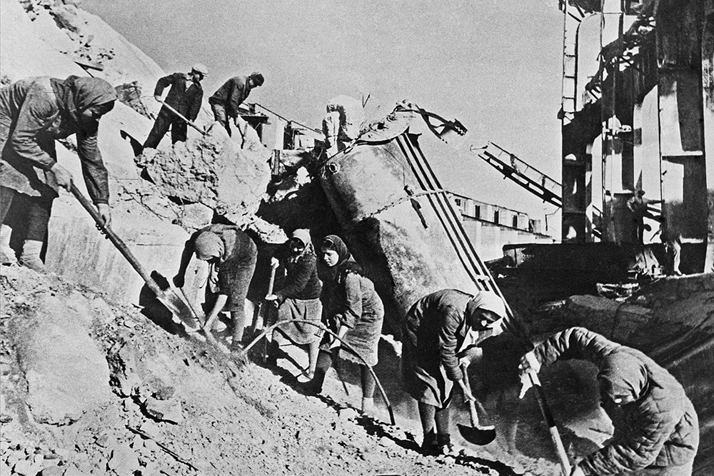 Работы на ДНЕПРОГЭС