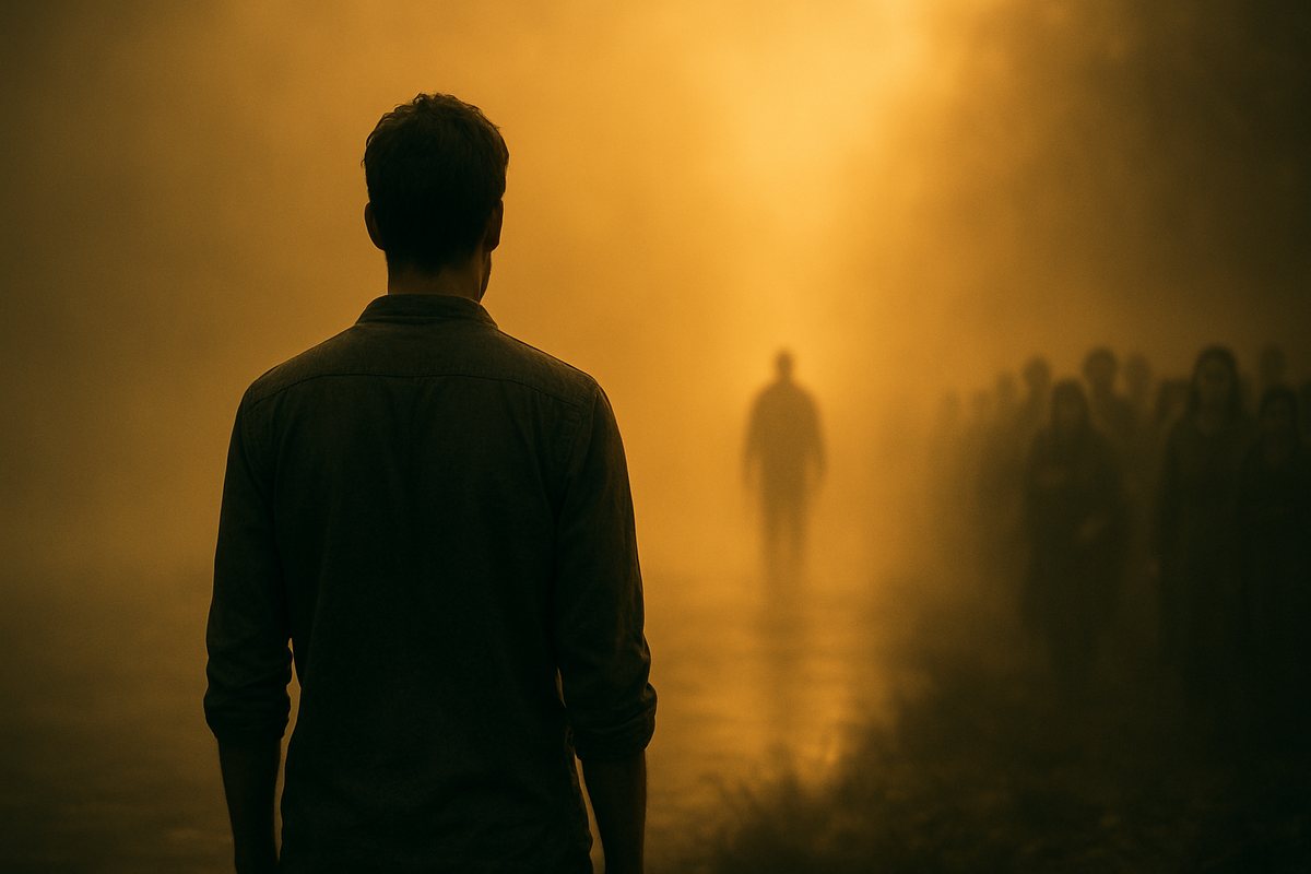 Порой величайший подвиг — просто идти.
И оставить в глазах тех, кто рядом, искру.