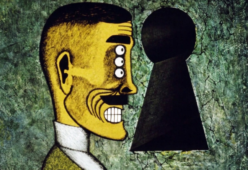 Кадр из мультфильма «Стеклянная гармоника» 