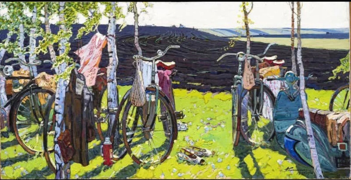 Алексей Прокопенко. «Бригада работает». 1961