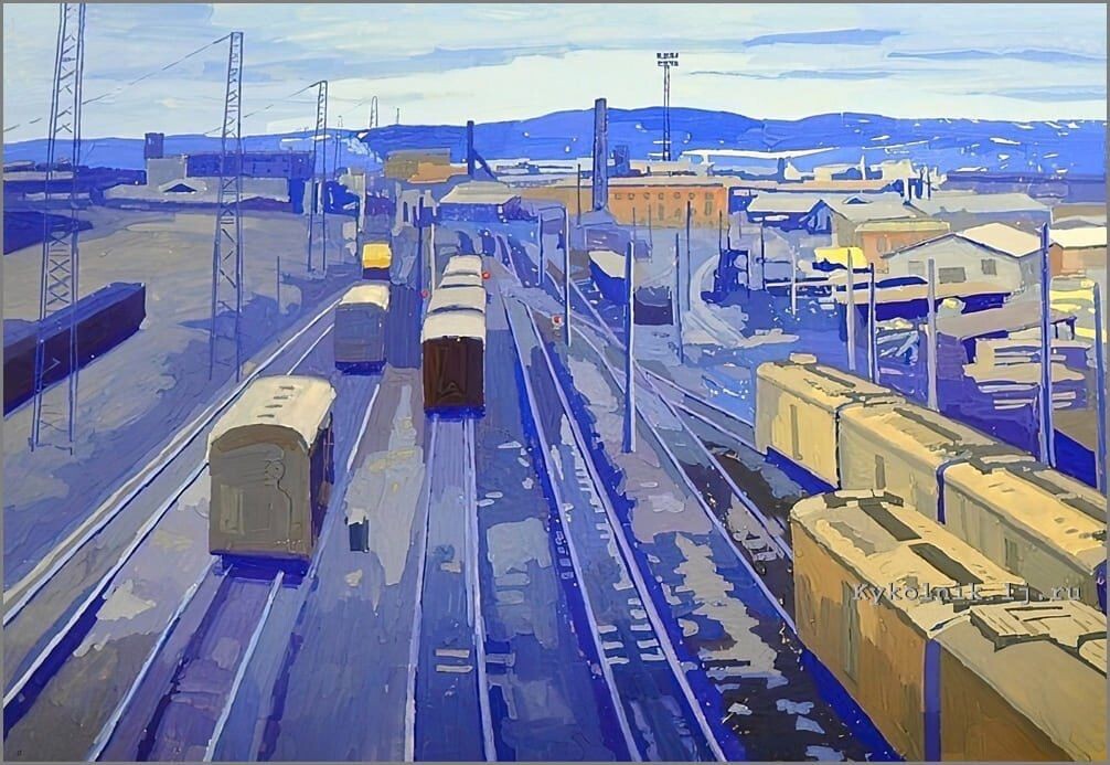 Мюд Мечев. «Путь на север». 1964