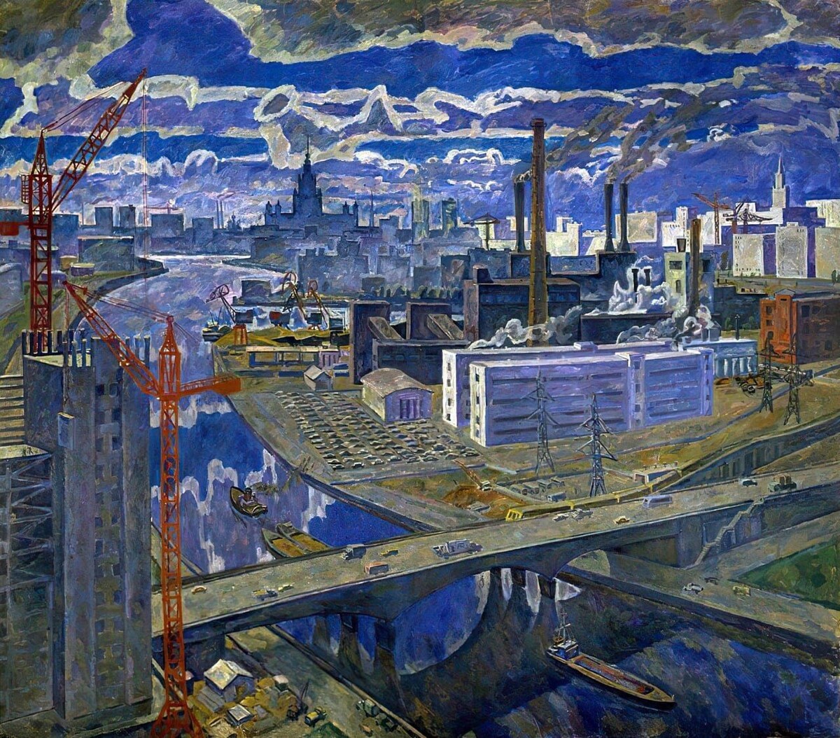 Эдуард Браговский. «Москва трудовая». 1975