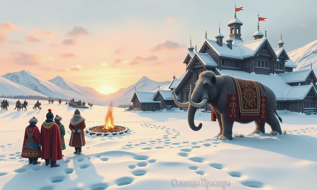 Вероятно, цивилизация и вправду пошла с севера Евразии. 