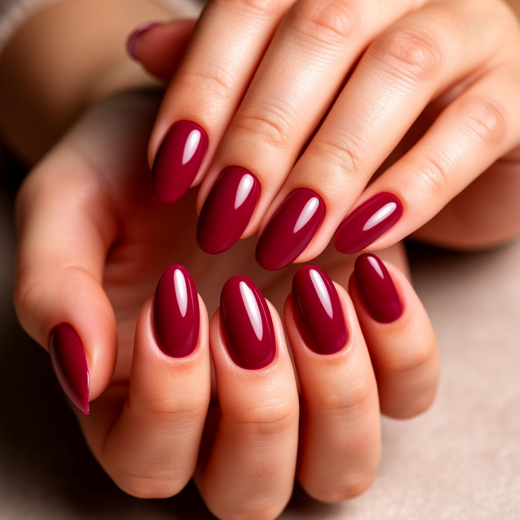 Классический рубиновый глянец