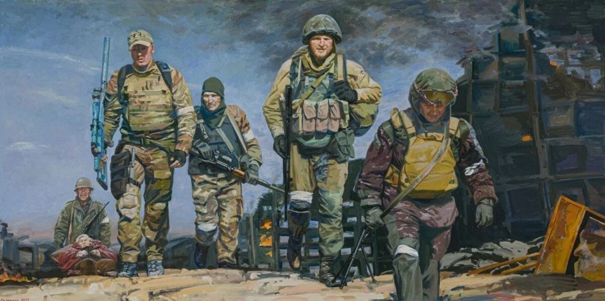 Герои Z. Художник Соловьева Е.А - https://ru.pinterest.com/