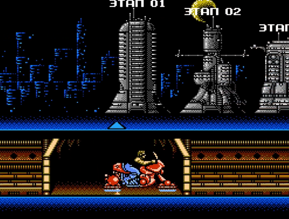 Power Blade 2 Dendy стильный мотоцикл