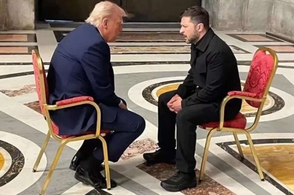    Трамп зол, Зеленский подавлен: психиатр Шуров оценил фото со встречи в Риме