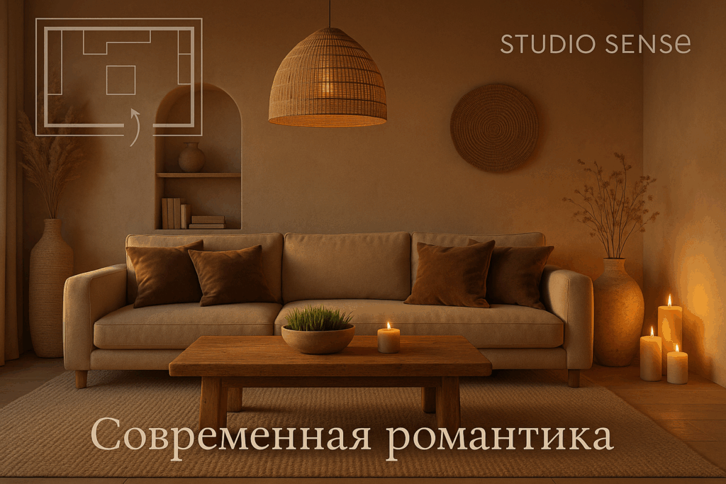    Уютный интерьер в романтическом стиле Keri