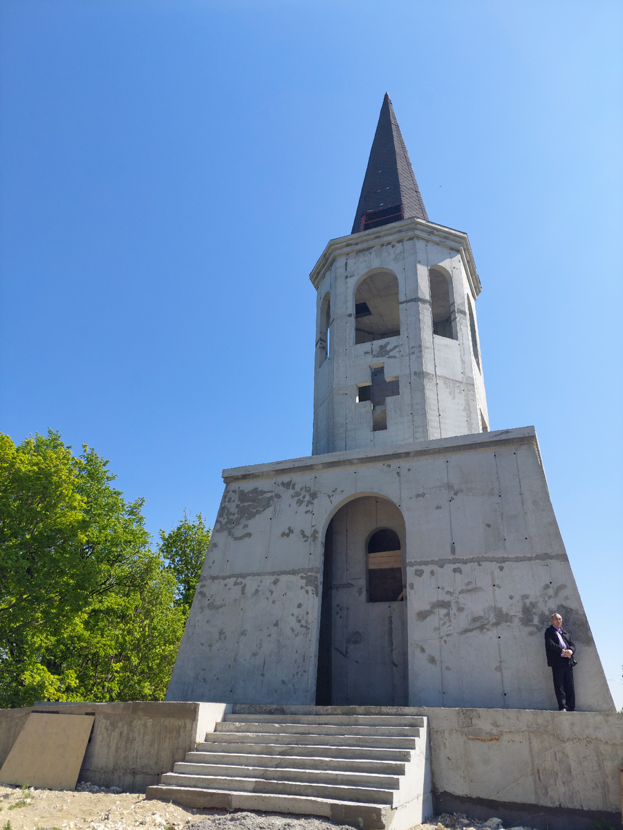 Смотровая башня на горе Светёлка. Фото автора.
