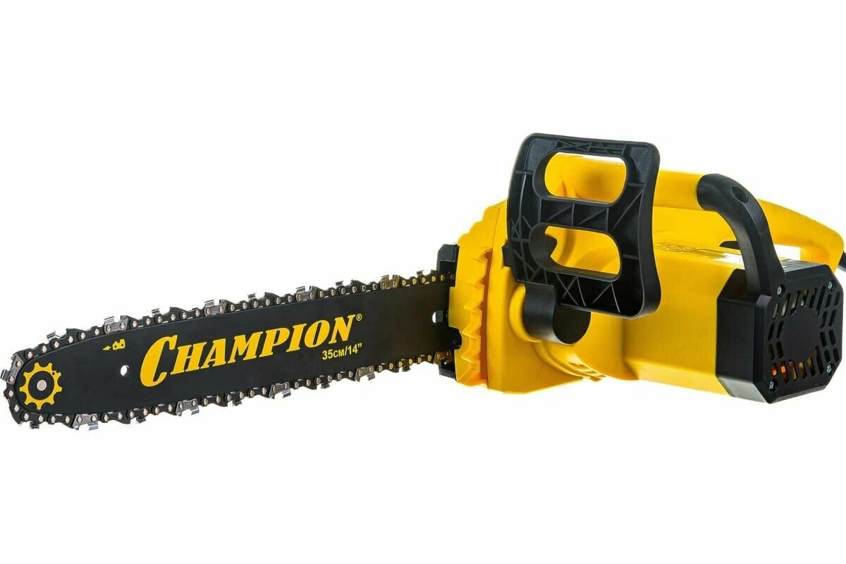 Сетевая пила Чемпион с поперечным мотором