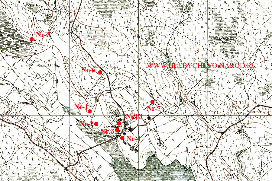 Схема укрепузла "Nr"