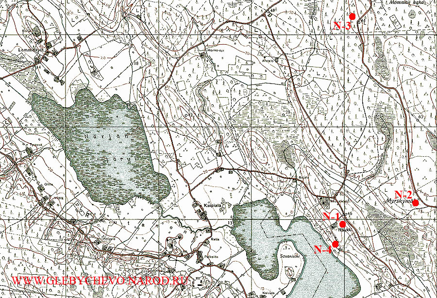 Схема укрепузла "N"